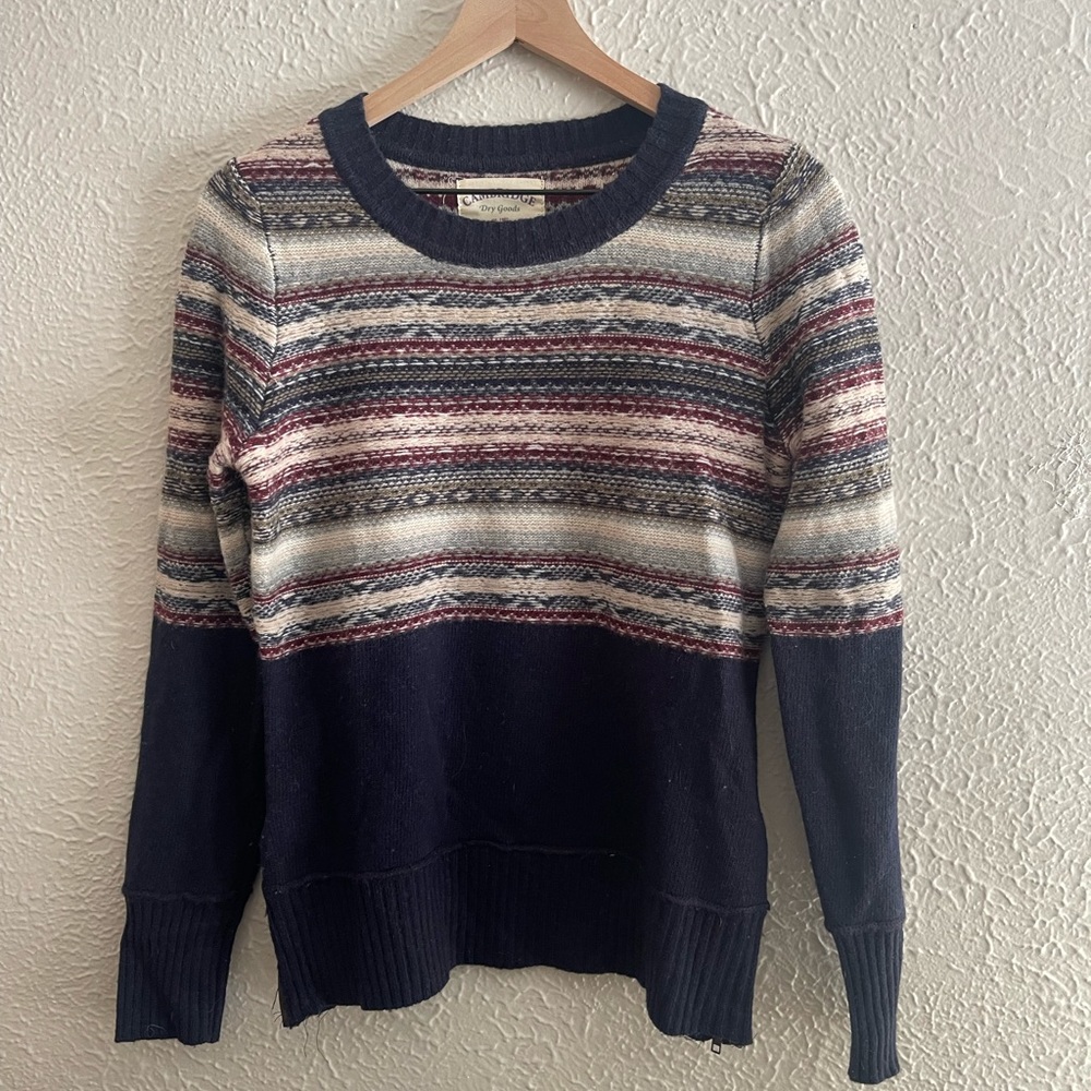 Vintage Cambridge Dry Goods Lambswool Blend crewneck Sweater M